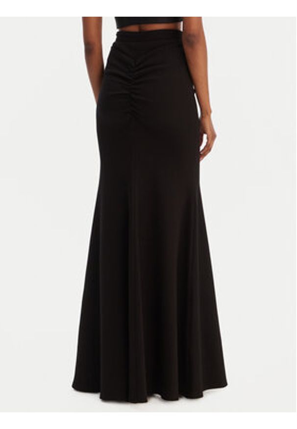 Versace Jeans Couture Spódnica maxi 80HAE870 J0198 Czarny Slim Fit. Kolor: czarny. Materiał: bawełna