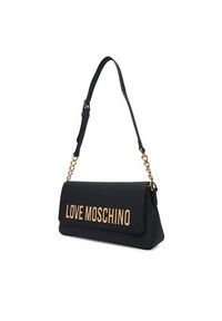 Love Moschino - LOVE MOSCHINO Torebka JC4109PP1OKD0000 Czarny. Kolor: czarny. Materiał: skórzane #7