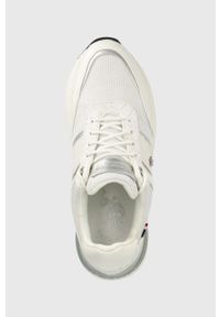U.S. Polo Assn. sneakersy kolor biały. Zapięcie: sznurówki. Kolor: biały. Materiał: guma. Obcas: na platformie