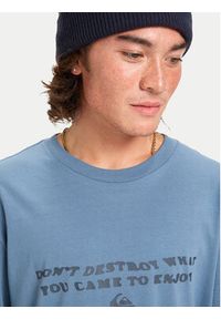 Quiksilver Longsleeve Ev Cold Ways EQYZT08190 Niebieski Regular Fit. Kolor: niebieski. Materiał: bawełna. Długość rękawa: długi rękaw #5