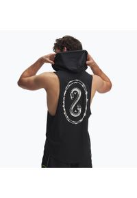 Bluza męska Under Armour Project Rock Snake SL. Typ kołnierza: polo. Kolor: czarny. Styl: rockowy. Sport: fitness #2