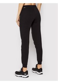 Napapijri Spodnie dresowe M-Box NP0A4G8Y Czarny Regular Fit. Kolor: czarny. Materiał: dresówka, bawełna