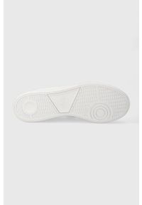 Polo Ralph Lauren sneakersy skórzane Hrt Crt 3Str kolor biały 809913461001. Nosek buta: okrągły. Zapięcie: rzepy. Kolor: biały. Materiał: skóra #5