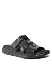 Klapki Lasocki 3101 Black. Kolor: czarny. Materiał: skóra #1