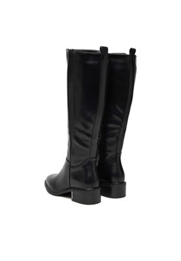 DeeZee Kozaki HX22099-5 Czarny. Kolor: czarny. Materiał: materiał