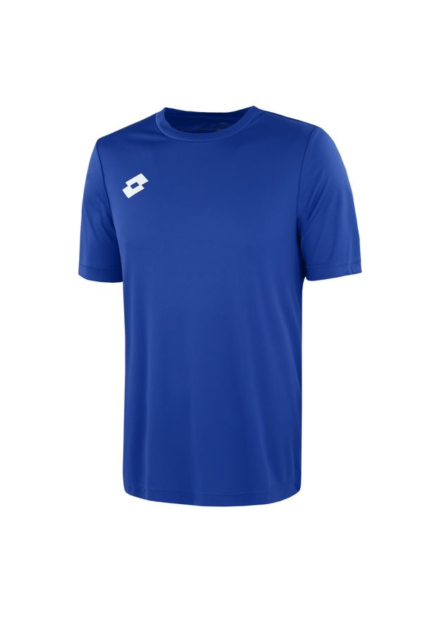 Koszulka piłkarska dla dzieci LOTTO JR ELITE. Kolor: niebieski. Sport: piłka nożna