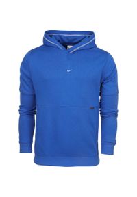 Bluza treningowa męska Nike NK Strike 22 PO Hoody. Kolor: niebieski