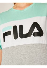 Fila T-Shirt Allison 682125 Kolorowy Regular Fit. Materiał: bawełna. Wzór: kolorowy
