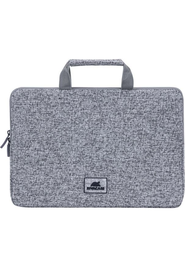 RIVACASE - Etui Rivacase 7913 jasnoszary. Kolor: szary. Materiał: materiał