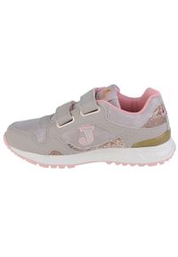 Buty do chodzenia dla dzieci Joma 6100 JR 2225. Zapięcie: rzepy. Kolor: wielokolorowy, różowy, beżowy. Materiał: materiał, syntetyk. Szerokość cholewki: normalna. Sport: turystyka piesza