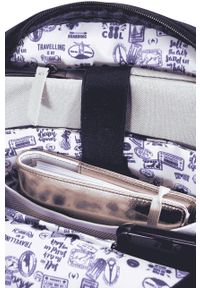 Cabaia plecak Oldschool kolor czarny duży gładki. Kolor: czarny. Wzór: gładki. Styl: retro #9