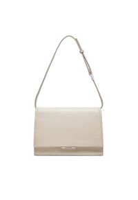 Calvin Klein Torebka Ck Linear Shoulder Bag K60K612158 Écru. Materiał: skórzane #3