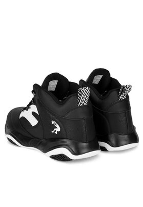 Shaq - SHAQ Buty do koszykówki SPIN MOVE AQ95001M-B Czarny. Kolor: czarny. Materiał: syntetyk. Sport: koszykówka