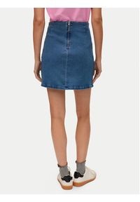 Vero Moda Spódnica jeansowa Nelly 10311322 Niebieski Regular Fit. Kolor: niebieski. Materiał: bawełna #4
