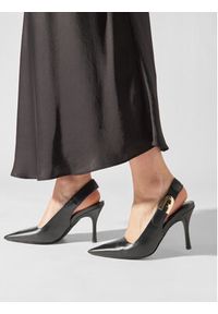 Furla Sandały Sign Slingback T.90 YG05SGN-BX2681-O6000-90294100 Czarny. Kolor: czarny. Materiał: skóra #3