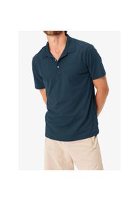 Koszulka polo męska Vaude Essential Polo Shirt. Typ kołnierza: polo. Kolor: zielony