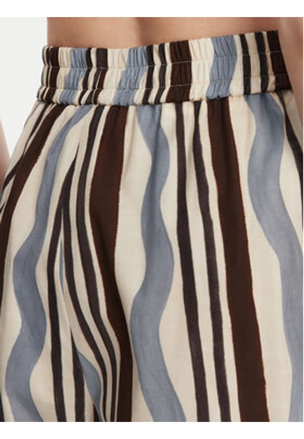 Weekend Max Mara Kuloty Virgin 2515131102 Błękitny Relaxed Fit. Kolor: niebieski. Materiał: bawełna
