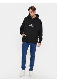 Calvin Klein Jeans Bluza J30J324118 Czarny Relaxed Fit. Kolor: czarny. Materiał: bawełna