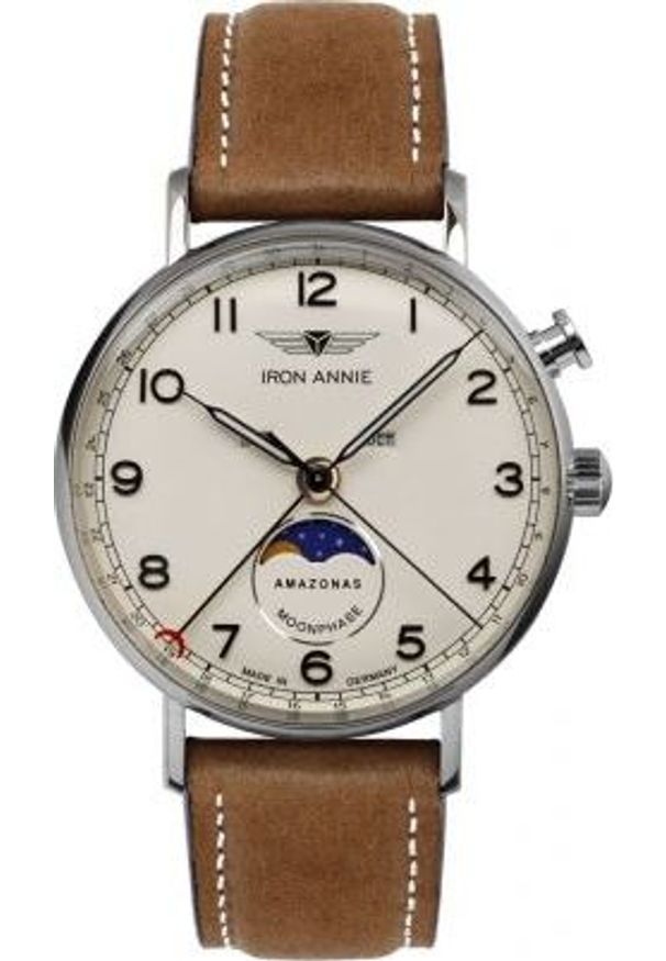 Beżowy zegarek Iron Annie