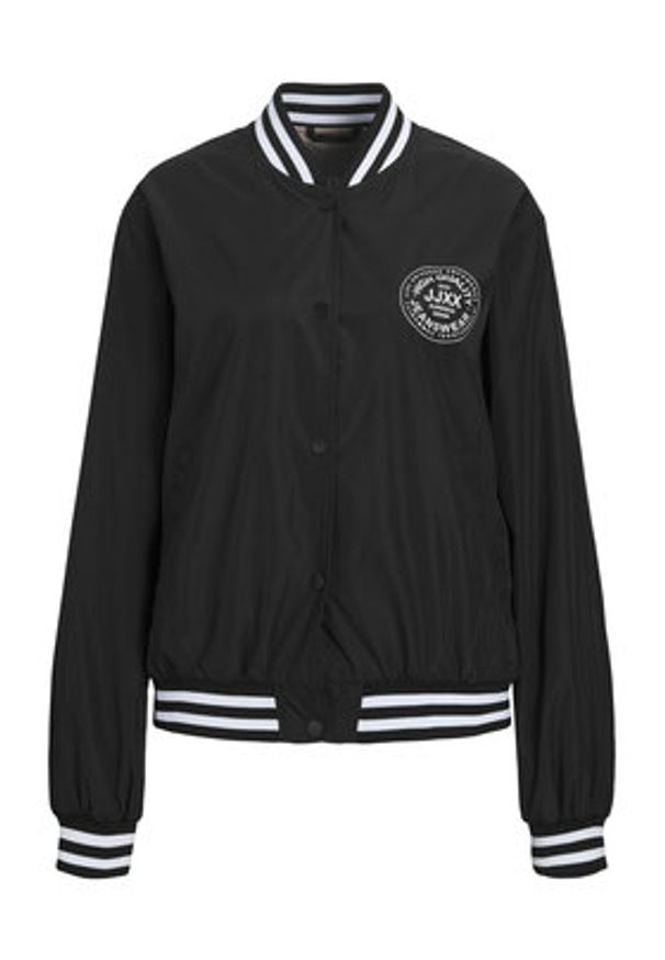 JJXX Kurtka bomber 12227132 Czarny Regular Fit. Kolor: czarny. Materiał: syntetyk