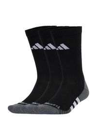 Adidas - Skarpety do łydki Performance CLIMACOOL Cushioned, 3 pary. Kolor: biały, wielokolorowy, czarny. Technologia: ClimaCool (Adidas). Sport: koszykówka #1