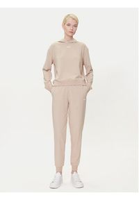 Hugo - HUGO Bluza 50490594 Beżowy Regular Fit. Kolor: beżowy. Materiał: bawełna #4