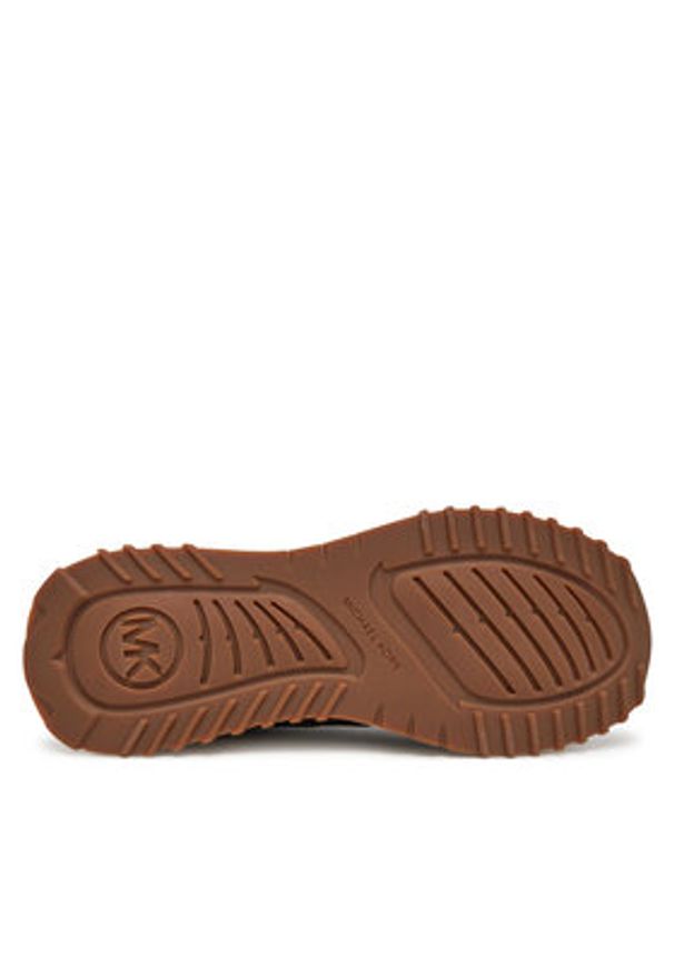MICHAEL Michael Kors Sneakersy 43S5JMFS1B Brązowy. Kolor: brązowy. Materiał: skóra