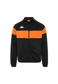 Dziecięca bluza dresowa Kappa Dacone. Kolor: wielokolorowy, czarny, pomarańczowy. Materiał: dresówka. Sport: piłka nożna #1