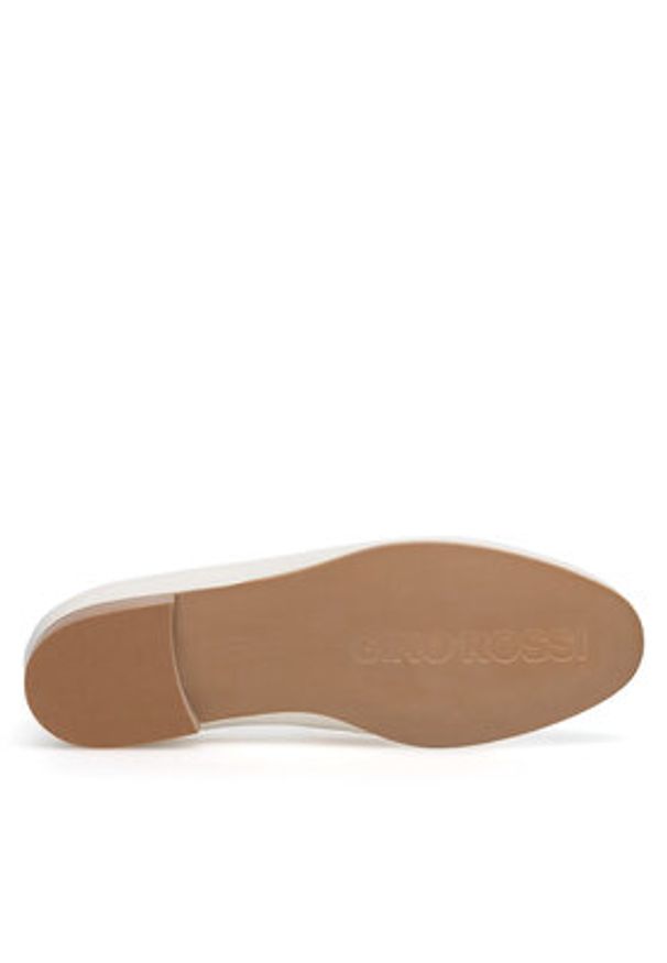 Gino Rossi Lordsy 24SS400 Écru. Materiał: skóra