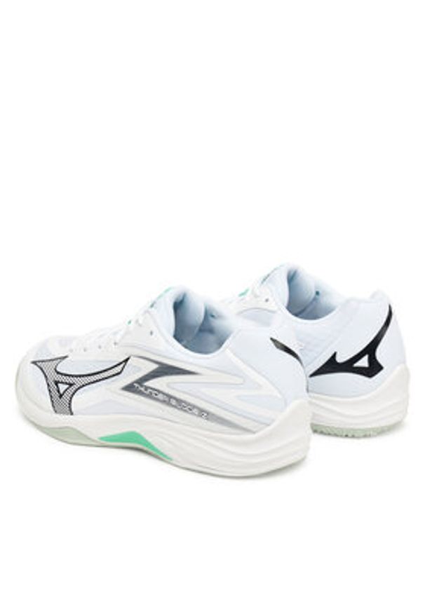 Mizuno Buty halowe Thunder Blade Z V1GA2370 Biały. Kolor: biały. Materiał: skóra