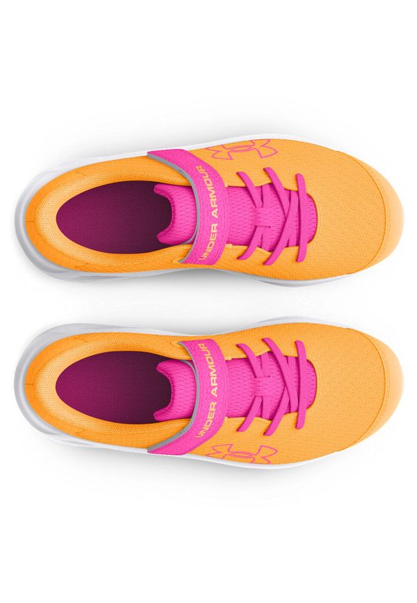 Buty Under Armour Gps Pursuit 3 Bl Ac, Dzieci. Kolor: różowy, pomarańczowy, wielokolorowy. Materiał: materiał. Sport: bieganie