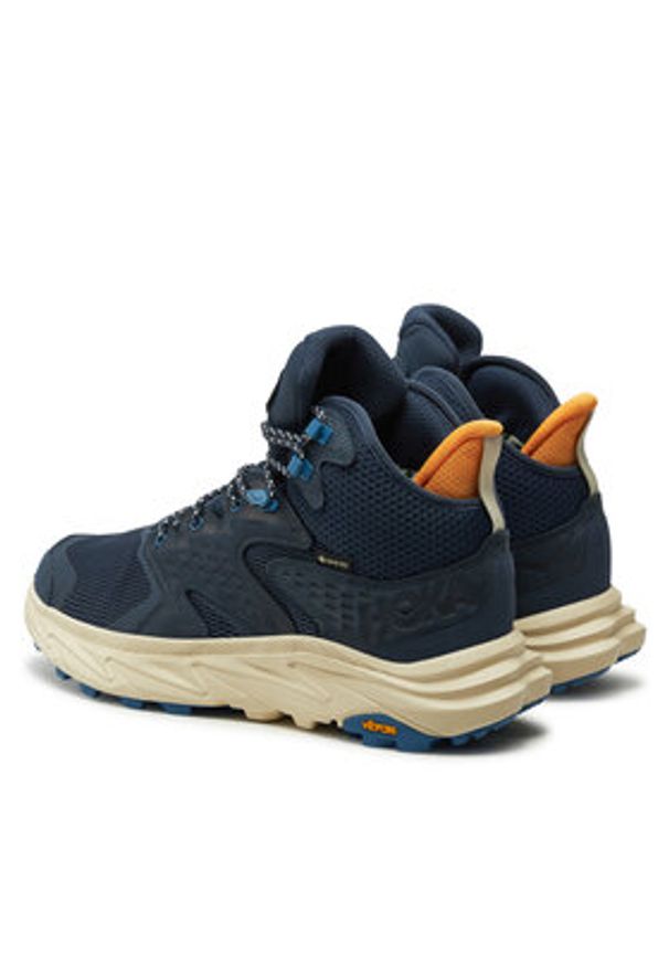 HOKA - Hoka Trekkingi Anacapa 2 Mid GTX GORE-TEX 1141633 Granatowy. Kolor: niebieski. Materiał: materiał. Technologia: Gore-Tex. Sport: turystyka piesza