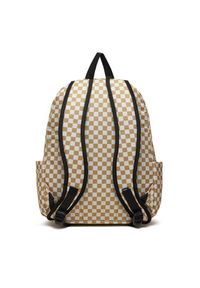 Vans Plecak Old Skool Check Backpack VN000H4X5QJ1 Brązowy. Kolor: brązowy. Materiał: materiał #4