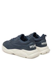Hugo - HUGO Sneakersy Leon 50536960 Granatowy. Kolor: niebieski. Materiał: skóra #3