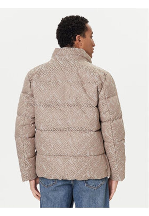 Guess Kurtka zimowa M5BL2D W2752 Beżowy Regular Fit. Kolor: beżowy. Materiał: syntetyk. Sezon: zima