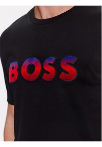BOSS - Boss T-Shirt Tiburt 420 50500760 Czarny Regular Fit. Kolor: czarny. Materiał: bawełna #5