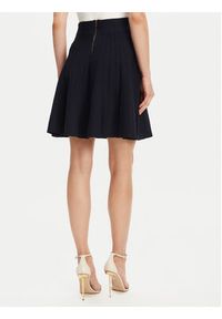 Guess Spódnica mini W5YD65 Z0130 Granatowy Regular Fit. Kolor: niebieski. Materiał: wiskoza #5