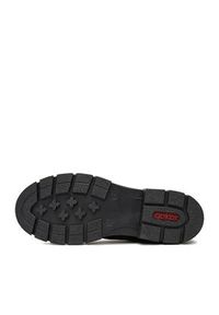 Rieker Trzewiki CEO-Z9116-35 Bordowy. Kolor: czerwony. Materiał: skóra #5