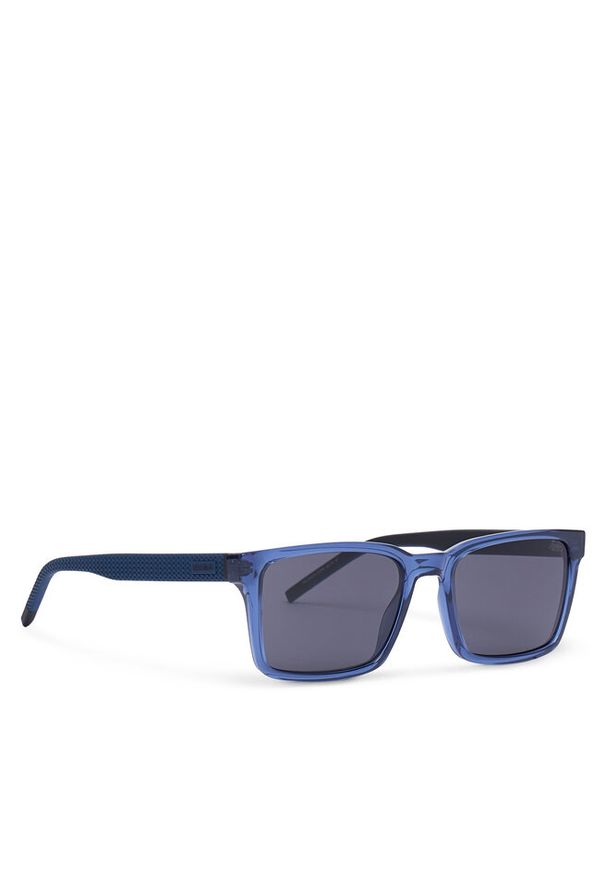Hugo - Okulary przeciwsłoneczne HUGO. Kolor: niebieski