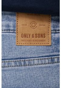 Only & Sons szorty jeansowe męskie. Okazja: na co dzień. Kolor: niebieski. Materiał: jeans. Styl: casual