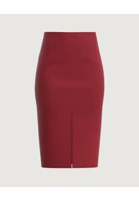 Marella - MARELLA - Czerwona ołówkowa spódnica Abisso. Stan: podwyższony. Kolor: czerwony. Materiał: wiskoza #5