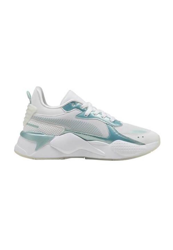 Buty do chodzenia damskie Puma Rs-x Astro Escape. Zapięcie: sznurówki. Kolor: biały. Materiał: syntetyk, materiał, tkanina, guma. Szerokość cholewki: normalna. Sport: turystyka piesza