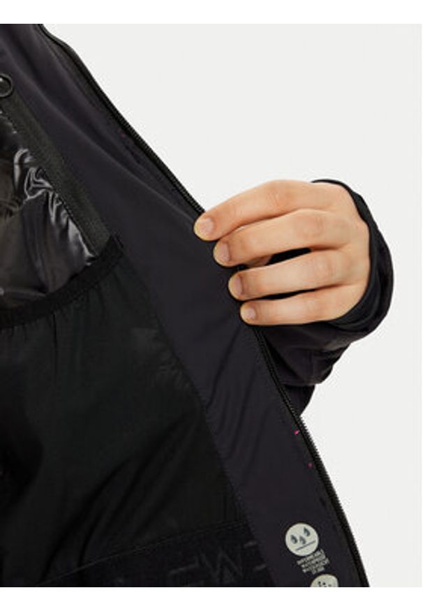 CMP Kurtka narciarska 34W4436F Czarny Regular Fit. Kolor: czarny. Materiał: włókno. Sport: narciarstwo