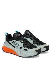 EA7 Emporio Armani Sneakersy 7X000602 AF10181 MZ703 Szary. Kolor: szary. Materiał: skóra #2