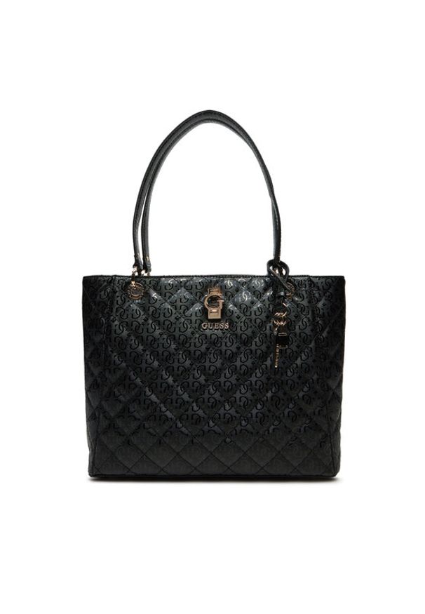 Guess Torebka HWGG95 22250 Czarny. Kolor: czarny. Materiał: skórzane
