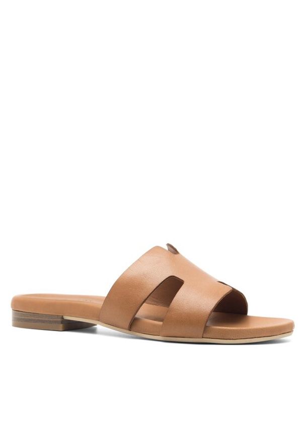 Klapki Sergio Bardi. Kolor: brązowy