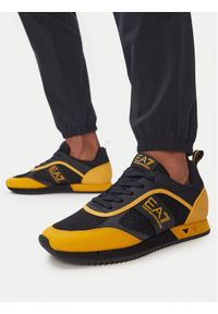 EA7 Emporio Armani Sneakersy 7X000334 AF18610 MZ917 Czarny. Kolor: czarny. Materiał: skóra #1