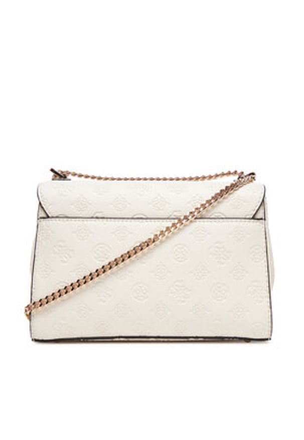 Guess Torebka Phoebe HWPD96 65210 Biały. Kolor: biały. Materiał: skórzane