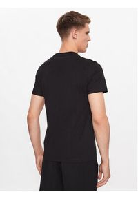 Guess T-Shirt M2YI71 I3Z14 Czarny Slim Fit. Kolor: czarny. Materiał: bawełna