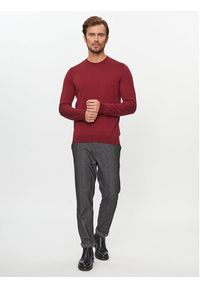 BOSS - Boss Sweter Botto-L 50476364 Czerwony Regular Fit. Kolor: czerwony. Materiał: wełna #5